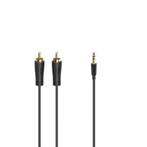 Hama audio cable, 3.5 mm jack -  2 RCA, 3m