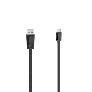 Hama USB-C cable, USB-C plug - USB-A plug, USB 3.2 Gen1, 5 Gbit/s, 0.75 m